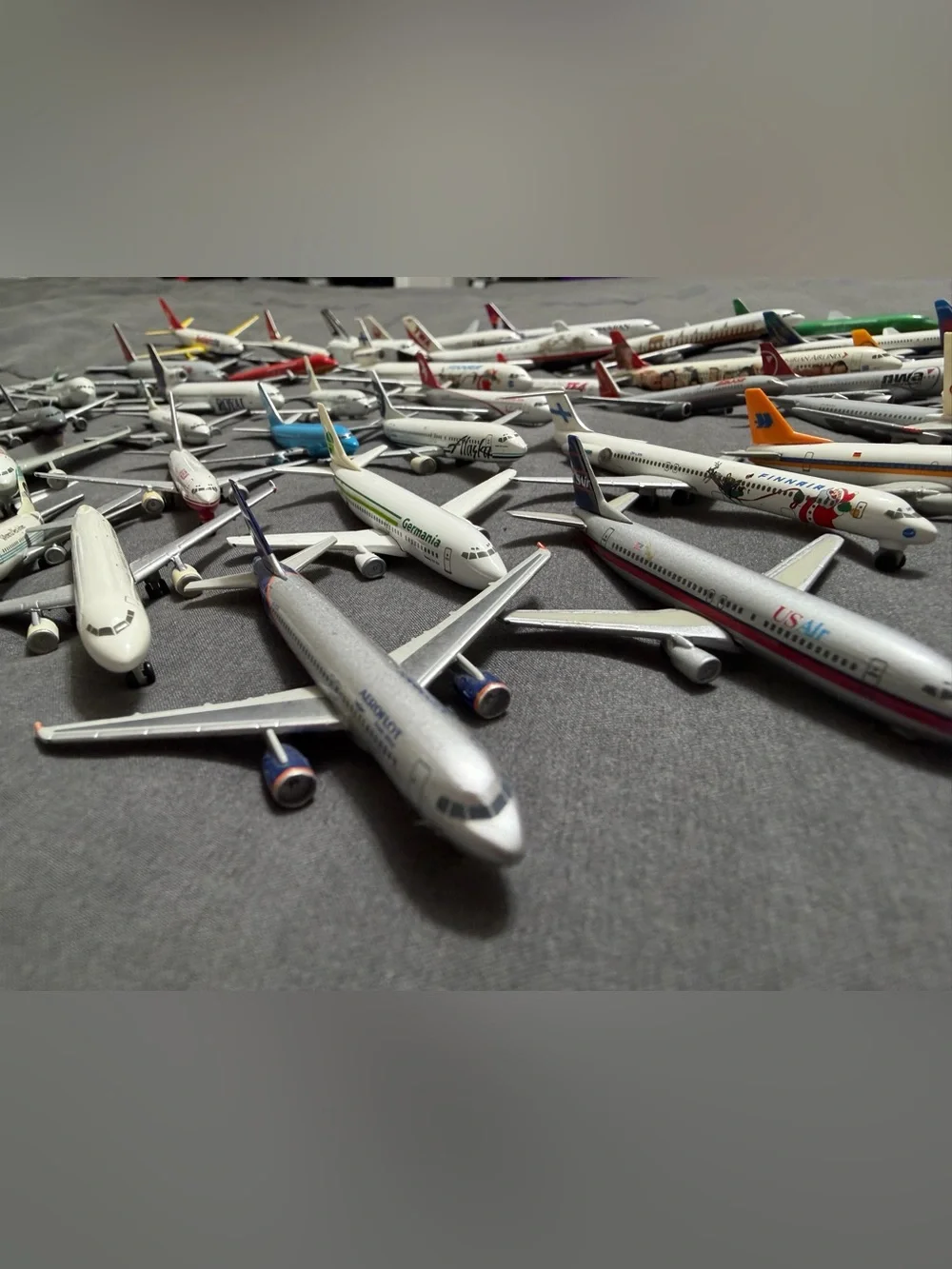 Herpa Wings 1:500 - Mega lot Bundle - 50 aircrafts Commercial and Regional Fleet